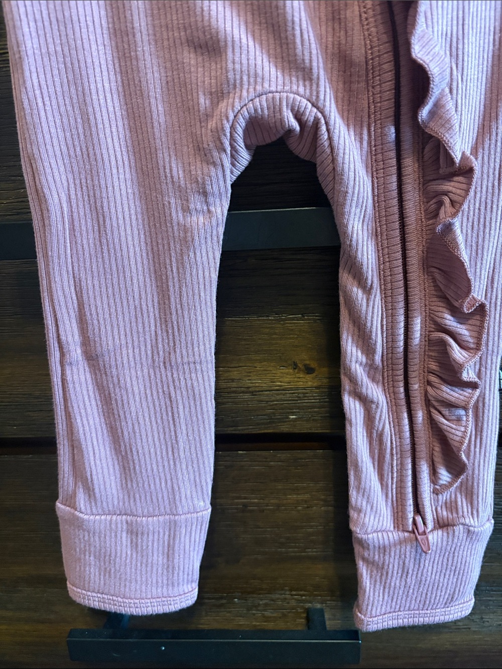 Kyte BABY Ruffle Zip Romper - Picture 3 of 5